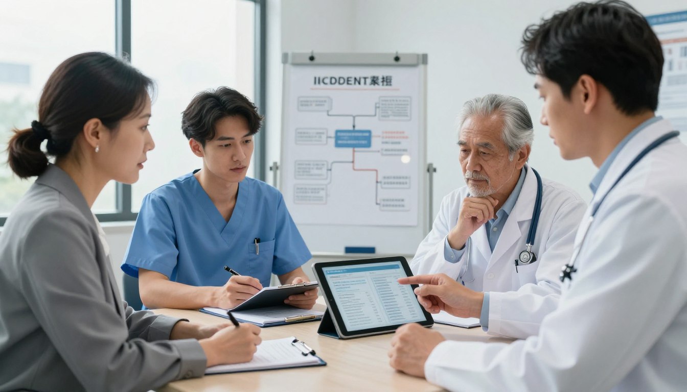 how to report a medical accident